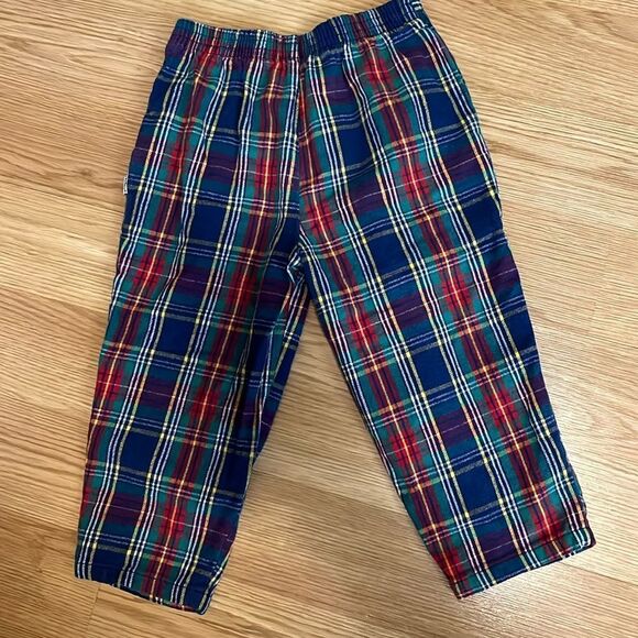 VINTAGE HEALTHTEX GIRLS SIZE 3T PLAID PANTS - Picture 4 of 7